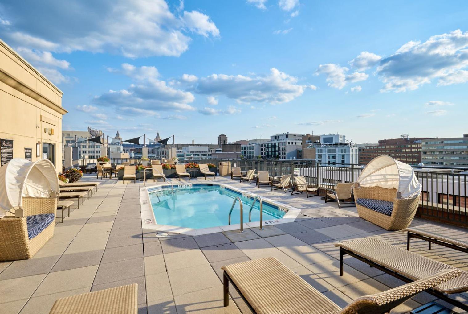 شقة Logan Circle 1Br W Gym Wd Pool Nr Bars Wdc-483 واشنطن المظهر الخارجي الصورة
